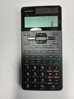 Sharp EL-546XT Advanced Scientific Calculator - Black